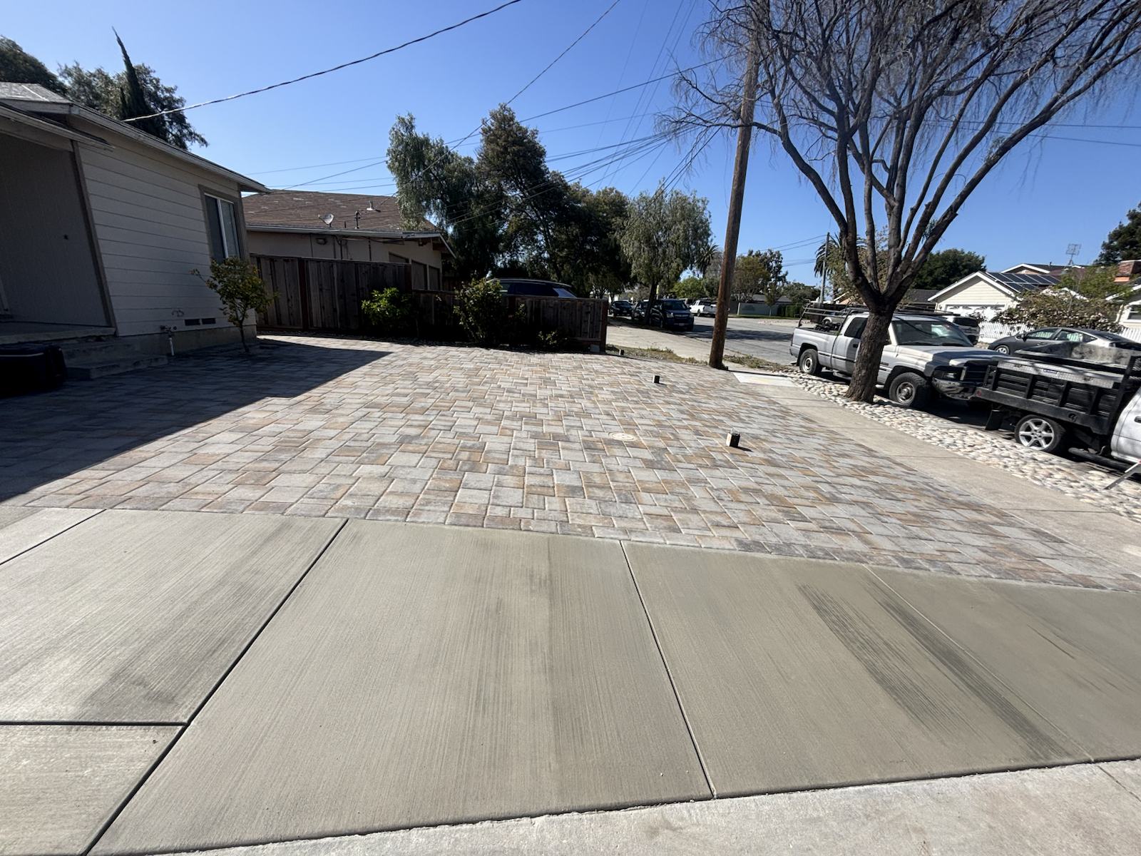 Concrete driveway replacement
